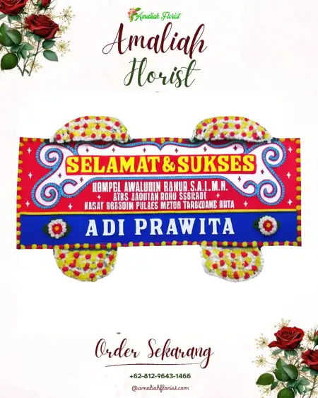 Papan Bunga Ucapan Selamat Ateuk Pahlawan